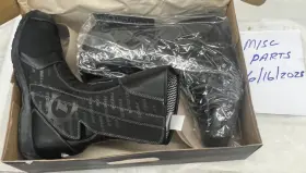 515102 First Gear Motorcycle Boot Kili Black Size 12 Mens New