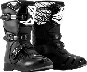 Fly Racing 191361083020 Youth Maverik Boots Black Sz 05