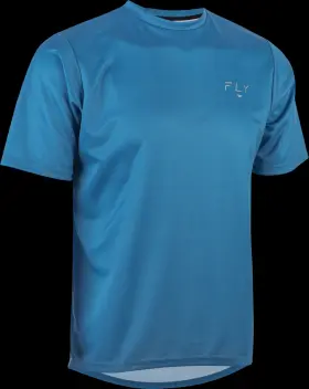 352-8123l Fly Racing Action Jersey Slate Blue Lg