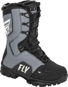 361-97208 Fly Racing Marker Boot Black/grey Size Fits 8 - All-terrain Waterproof Gear