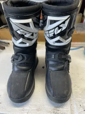 364-55096wps Fly Racing Kids Pee Wee Mini Maverik Boots Black Offroad Motocross Riding