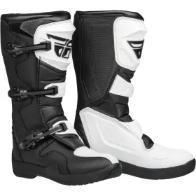 364-66311 Fly Racing Maverik Lt Boots - White/black Size 11