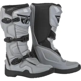 364-680 Fly Racing Maverik Mx Boots - Grey / Black