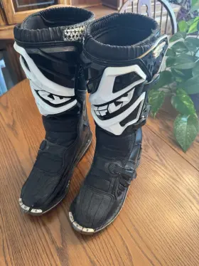 364-xxxxx Fly Racing Maverik Youth Boots Motocross Off-road Atv Dirt Bike Sxs Mx