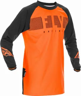370-8017s Fly Racing Windproof Jersey Orange/black Sm