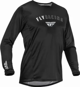 376-650m Fly Racing Patrol Jersey Black/white Md