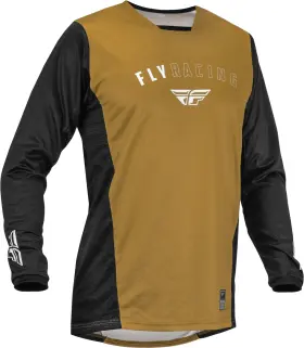 376-651s Fly Racing Patrol Jersey In Caramel And Black Small