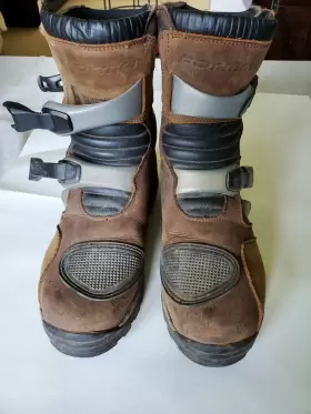 Forma Forc50w Adventure Low Boot Brown Us Size 10 Eur 44 Dual Sport Adv Trail