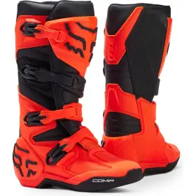 30471-824-4 Fox Youth Flo Orange Comp Boots