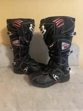 05023-001-9 Fox Racing Adult Comp5 Motorcross Dirt Bike Boot Men S 9 Women 10.5 Worn Twice
