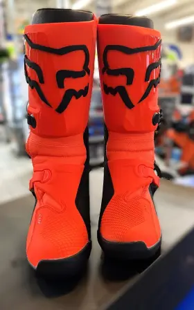 Fox Racing 191972450365 Boots Comp Fluo Org Size 11 - Brand New