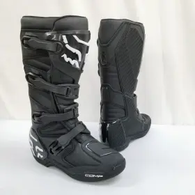 Fox Racing 210000338922 Youth Comp Boots Size 8 Black