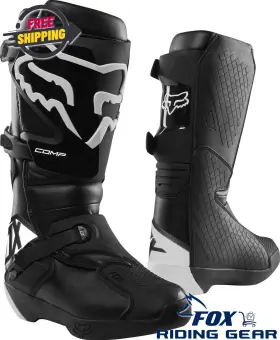 21483-001-9 Fox Racing Open Box - Comp Boot Motocross Black Mens Sz9