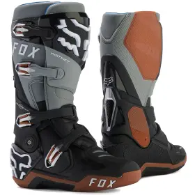 24347-014-9 Fox Racing Instinct Motocross Boots Ultratac Tpu Plating Anti-shock Black/grey