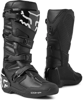 28373-001-11 Fox Racing Comp Mens Mx Offroad Boots Black 11 Usa