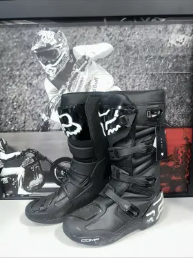 28373-001-13 Fox Racing Comp Boots Men S 13 - Black