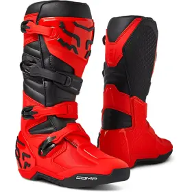 28373-110-14 Fox Racing Fluorescent Red Comp Mx Off Road Boot Mens Size 14