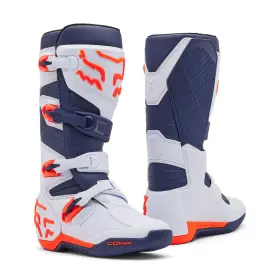 28373-139-14 Fox Racing Comp Boot White/navy 14