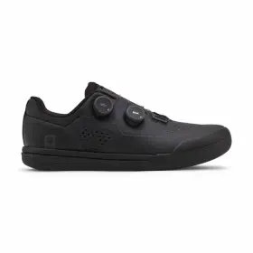 32820-001-38 Fox Racing Union Boa Flat Black Shoes Size 38
