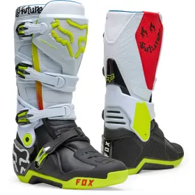33515-056-14 Fox Racing Motion Boots - Hello Future Red/black/white 14