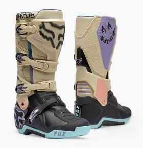 33515-469-9 Fox Racing Motion Motocross Boots Us Mens 10 450 Hello Future Ash Cendre