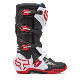 36363-047 Fox Racing Nwt - Motion Boot Sz 10 Wht/red Msrp 484.95 For 399