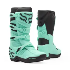 36364-176-3 Fox Racing Youth Comp Motocross Boot Teal 3