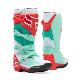 36940-246-5 Fox Racing Womens Comp Boots Aqua 5