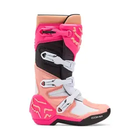 36940-b46 Fox Racing Nwt - Womens Comp Boot Sz W7 Pnk/pnk Msrp 289.95 For 189