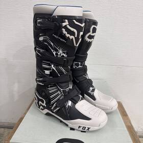 Fox Racing 38605-014-10 Brand New Mens Motion Diffuse Se Motocross Boots 505 Sz 10 Black Gry