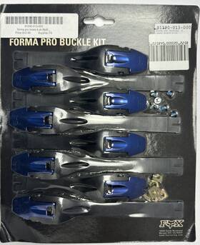 Fox Racing 91390-023-000 New Forma Pro Mx Boot Buckle Kit 91290-013-000 Black Blue Sealed