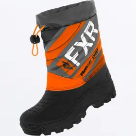 190717-1030-31 Fxr Racing Youth Octane Boots - Black/orange/charcoal Size 13