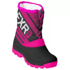190717-1090-32 Fxr Open Box Youth Octane Motorcycle Boot Black/fuchsia Size 1