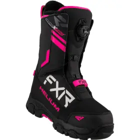 210705-1090-40 Fxr Helium Boa Snowmobile Boots Waterproof Insulated Fixed Liner Black/fuchsia 210705-1090-40 Fxr Helium Boa Snowmobile Boots Waterproof Insulated Fixed Liner Black/fuchsia
