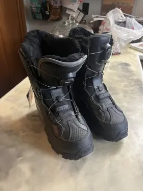 220707-1010-43 Fxr X-cross Pro Boa Snow Boots Black Nwt