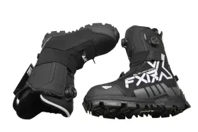 220725-1000-42 Fxr 9m/11w Black Elevation Dual Boa Boots Nos