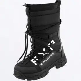 220730-1001-44 Fxr Adults X-plore Short Snowmobile Boot Black/white - 10.5m/ 12.5w 220730-1001-44 Fxr Adults X-plore Short Snowmobile Boot Black/white - 10.5m/ 12.5w