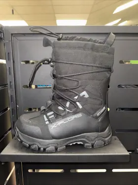 220730-1010-43 Fxr Open Box Adults X-plore Short Boots Black Men S Size 10/women 12
