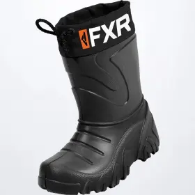 190719-1000-36 Fxr Racing Youth Black Svalbard Boots Kids Size 5