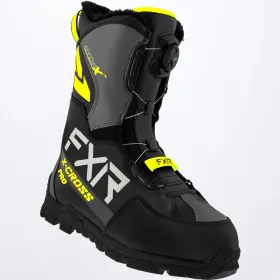 220707-1065-43 Fxr Racing X-cross Pro Boa Boots 10 Black/hi-vis