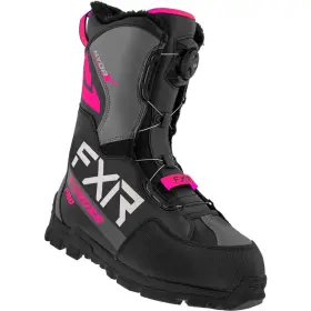 220707-1090-38 Fxr Racing Black/fuchsia X-cross Pro Boa Boots Adult Size 6