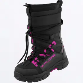 220730-1090-37 Fxr Racing X-plore Short Boots 7 Black/fuchsia