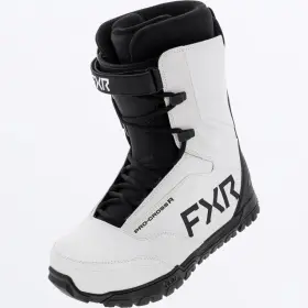 240700-0110-43 Fxr Racing Pro-cross Race Boots 10 White/black