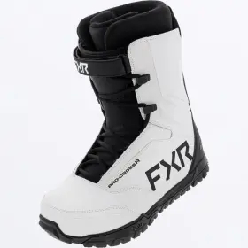 240700-0110-45 Fxr Racing Pro-cross Race Boots 11 White/black