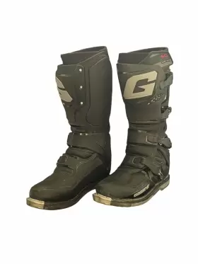 Sg22 Gaerne 000000252742 Boots Black Men Size 12 Motorcycle Dirt Bike Motorsport Dented Toe