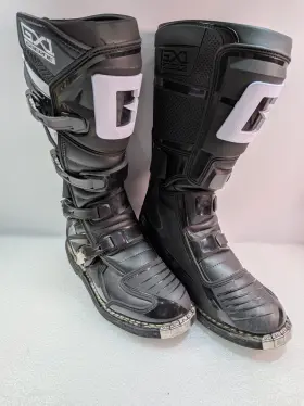 Gaerne 059571996542 Gx-1 Motocross Dirt Bike Boots Black Mens Size 10