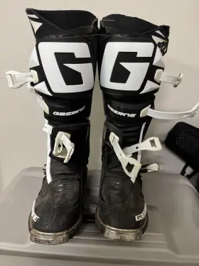 2174-014-9 Gaerne Sg12 Boot Black/white Size - 9