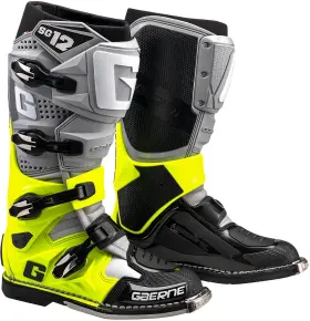 2174-079-13 Gaerne Sg-12 Boots 13 Grey/yellow Fluo/black