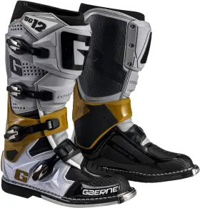 2174-080-07 Gaerne Sg-12 Boots 7 Grey/magnesium/white 2174-080-07 Gaerne Sg-12 Boots 7 Grey/magnesium/white