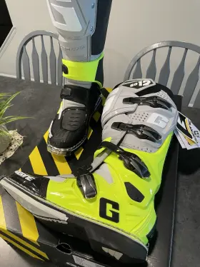 2174-089-9 Gaerne Sg12 Boot Black/yellow Motocross/off-road Size - 9